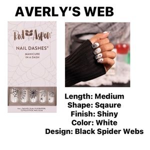 Red Aspen Nail Dash - Averly’s Web